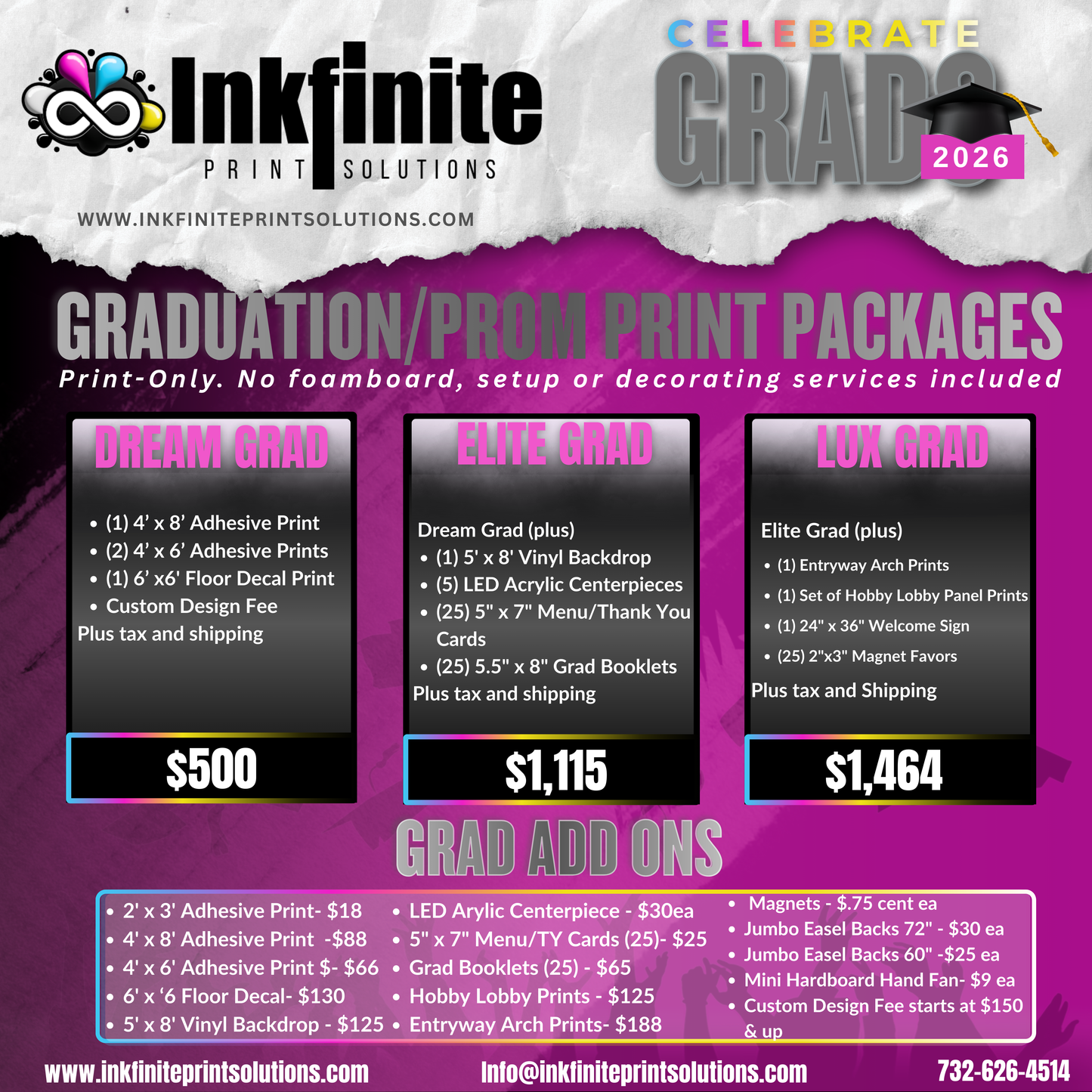 Graduation/ Prom Bundle Deals