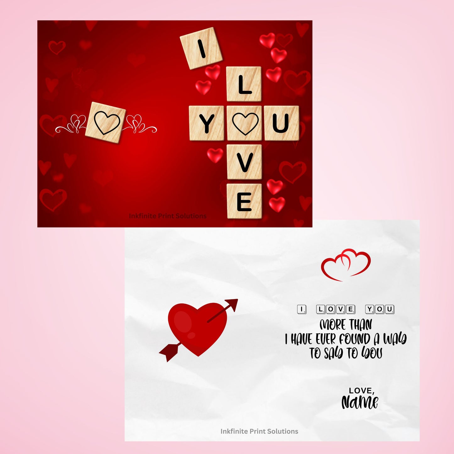 Jumbo Valentines Day Card Prints